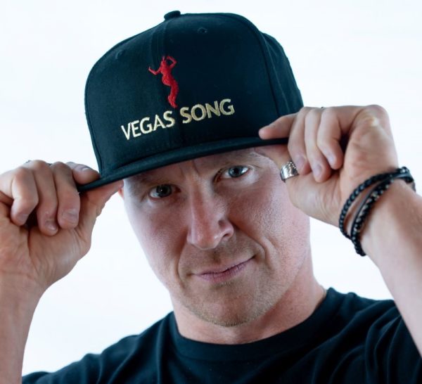 Black Vegas Song Hat (Flat bill) - Image 2