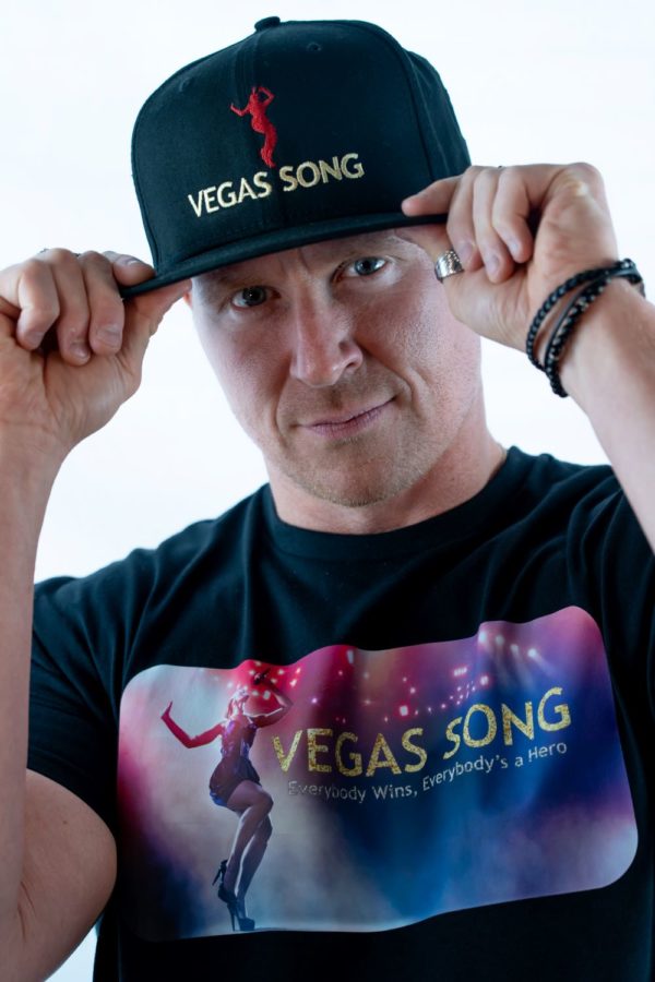 Black Vegas Song Banner T-Shirt - Image 3