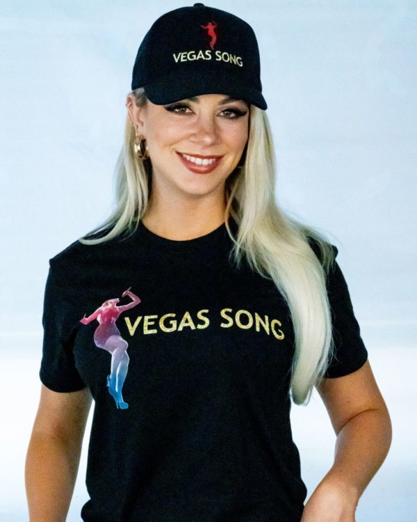 Vegas Song Black T-Shirt - Image 3