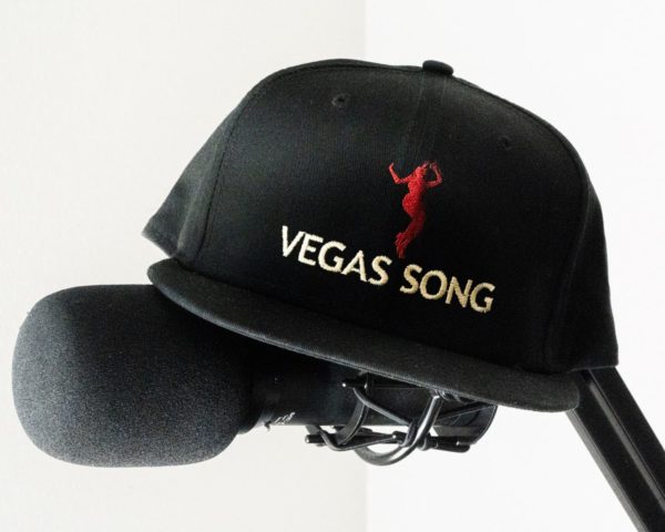 Black Vegas Song Hat (Flat bill) - Image 3