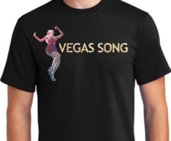 Vegas Song Black T-Shirt